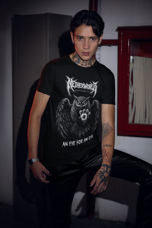 Sinister Owl 'An Eye for An Eye' Graphic Tee
